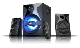 Fenda FD F380X černá / Reproduktory / 2.1 / 54W / BT4.0 / NFC / FM rádio / USB/SD / dálkové ovládání (F380X)