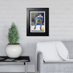 Mustang Obraz v rámu Toronto Maple Leafs NHL Memorabilia Maple Leaf Gardens Player Pose Program Cover