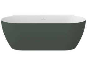 RAVAK - Freedom Wall II Tec Vana 170x87 cm, Grey Green/bílá CC71200000