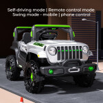 Mamido Elektrické autíčko Terrain 4x4 šedé