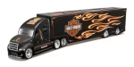 Maisto Harley-Davidson Haulers s plameny černá