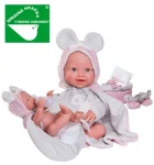 Antonio Juan 50392 MIA - mrkací a čůrající realistická panenka miminko s celovinylovým tělem - 42 cm