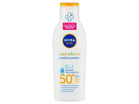 Nivea Sun Sensitive Protect Dětské mléko na opalování OF 50+ 200 ml
