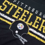 Nike Dámské tričko NFL Pittsburgh Steelers Historic Distressed T-Shirt Velikost: 2XL