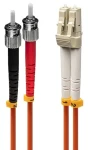 Lindy / Optický kabel / LC/ST / OM2 / Multimode / Duplex / 2 m (46491)