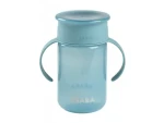 Beaba Hrnek trénovací 360° Blue 340 ml 12m+ (913572BB)