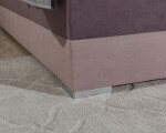 Boxspring Damaso Rozměr: 160 x 200 cm, látka: Riviera 59/ Riviera 100