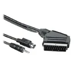 PremiumCord Kabel SCART-S-video+sjack3.52m+kondenz. (8592220008970)