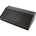 Hammond Electronics 1456RL3BKBK pultové pouzdro 287 x 432 x 76 hliník černá 1 ks