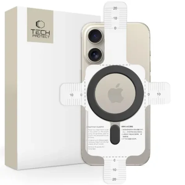 Tech-Protect MagMat černá / Magnetický kroužek MagSafe / univerzální