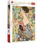 Puzzle Art Collection: Dáma s vějířem 1000 dílků