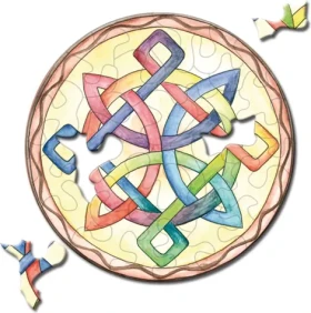 CURIOSI Kulaté puzzle Picoli: Uzel