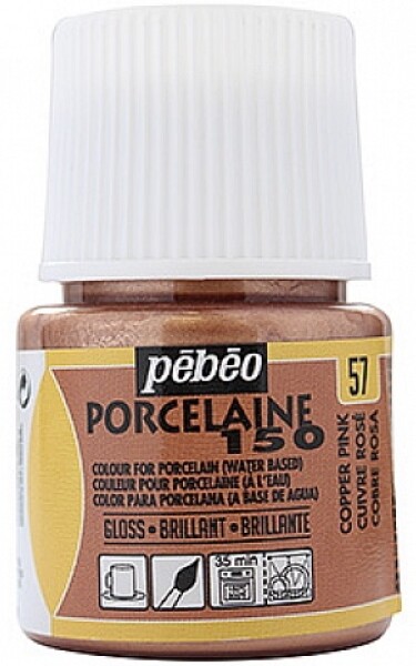 Pébéo Porcelaine 150 45 ml měděná růžová 57