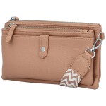 Stylová malá crossbody kabelka Perlla, starorůžová