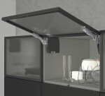 Blum Sada Aventos HK-S ALU mechanismus: silný, krytka: šedá tmavá (BLAHKS_27)