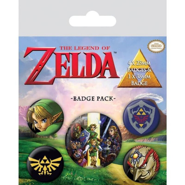 Sada odznaků Zelda - Pyramid