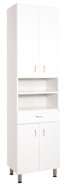 Koupelnová skříňka vysoká Keramia Pro 50x192x33,3 cm bílá PROV50DV PROV50DV