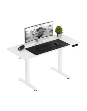 Mark Adler Leader 7.0 bílá / Kancelářský elektrický stůl / 120 x 60 x 72-118 cm (MA-LEADER 7.0 WHITE)