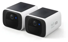 Anker eufy SoloCam S220 bílá / 2x Venkovní IP kamera se solárním nabíjením / Wi-Fi (E8134321)