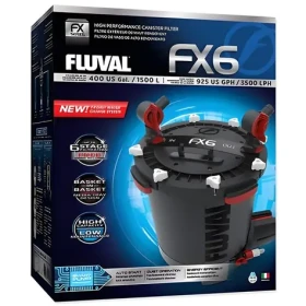 Fluval FX6 / Vnější akvarijní filtr / výkon 3500 l/h / pro akvária nad 200 l / regulace průtoku (101-219)