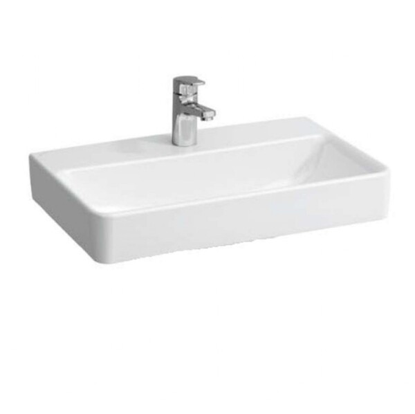 Laufen - Pro S Umyvadlo Compact, 60x38 cm, 1 otvor pro baterii, bez přepadu, bílá H8189590001561