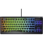 SteelSeries Apex 3 TKL černá / herní klávesnice / RGB podsvícení / US layout (64831)