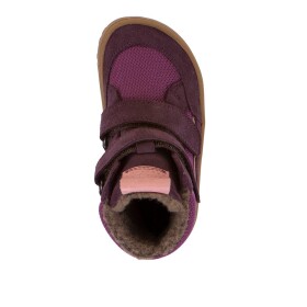 Dívčí zimní barefoot boty TEX WINTER Purple Froddo G3160247-7 - 30