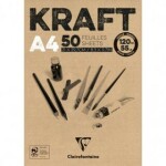 Skicák Kraft A4, 50 listů, 120g/m2