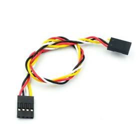 DuPont kabel F-F - 4 pin, 20 cm