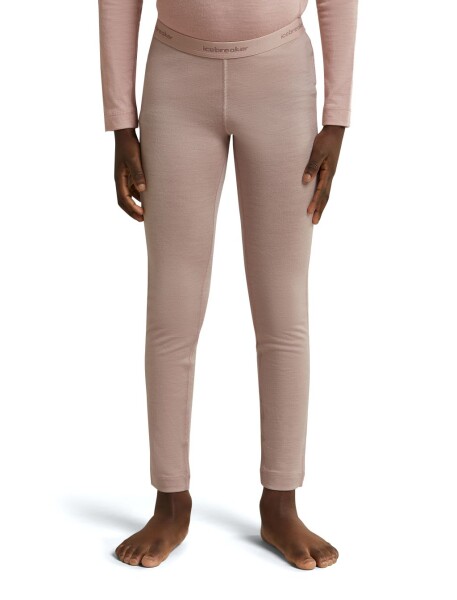 Dětské merino spodky ICEBREAKER Kids 200 Oasis Leggings, Pink Quartz velikost: 12