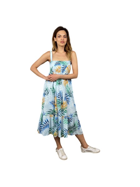 HOSH Šaty Elora Velikost: UNI, Barva: Světle modrá