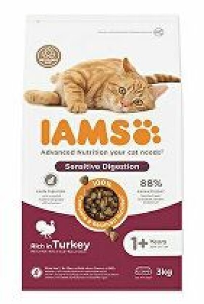 Iams Cat Adult Turkey 3kg