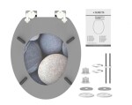 Schütte GREY STONES | MDF, Soft Close 4008431801308