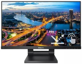22" PHILIPS 222B1TC-FHD černá / 1920 x 1080 / 75Hz / 4ms / 250cd / HDMI / DP / VGA / REPRO / VESA (222B1TC/00)