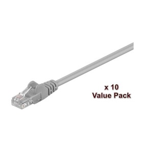 MicroConnect V-UTP5005VP RJ45 síťové kabely, propojovací kabely 0.5 m šedá 10 ks