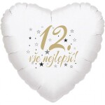 12.narozeniny balónek srdce Balonky.cz 12.narozeniny balónek srdce Balonky.cz