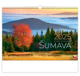 Nástěnný kalendář 2025 Helma - Šumava