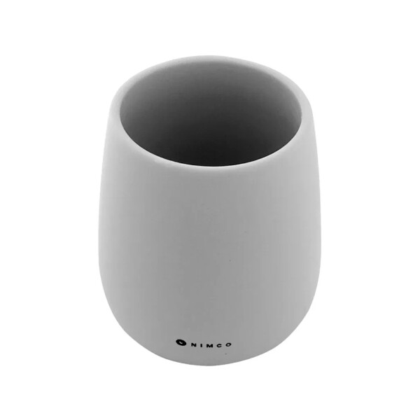 Nimco TABO Světle šedá matná Pohárek na kartáčky TA 3158-04