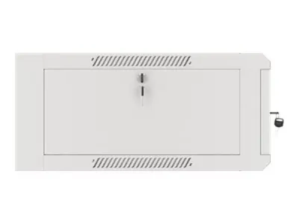 Lanberg WFFA-5604-10S šedá / Nástěnný rozvaděč / 19" / 4U / 600×570 mm / skleněné dveře (WFFA-5604-10S)