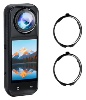 Puluz PU749T průhledná / Krytka objektivu / Insta360 X5 / 9H sklo / AR povlak (PU749T)