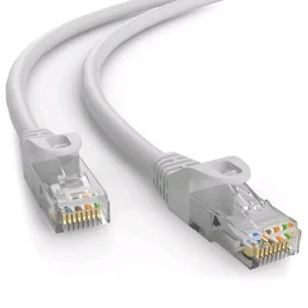 C-TECH patchcord Cat6 UTP 0.5 m šedá (8594125013479)