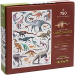 Crocodile Creek Puzzle - Svět dinosaurů (750 dílků)