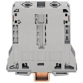 WAGO 285-195 průchodková svorka 25 mm pružinová svorka osazení: L šedá 1 ks