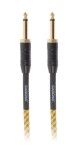 Cascha Professional Line Guitar Cable Straight Tweed Natural 9 m