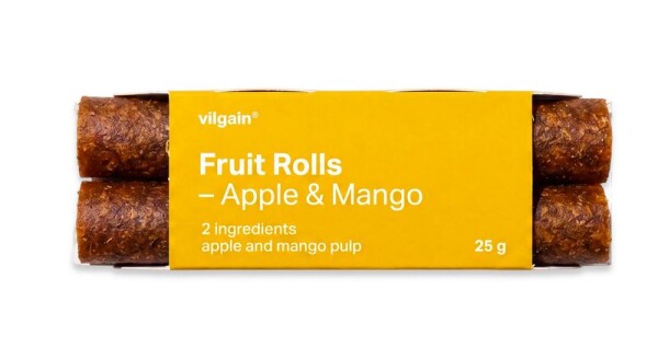 Vilgain Fruit rolls – Mango & jablko 25 g