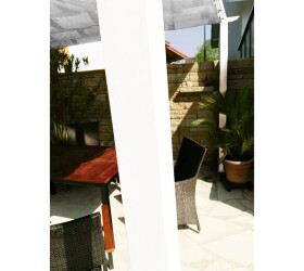 Hliníková pergola – Florida (bílá)