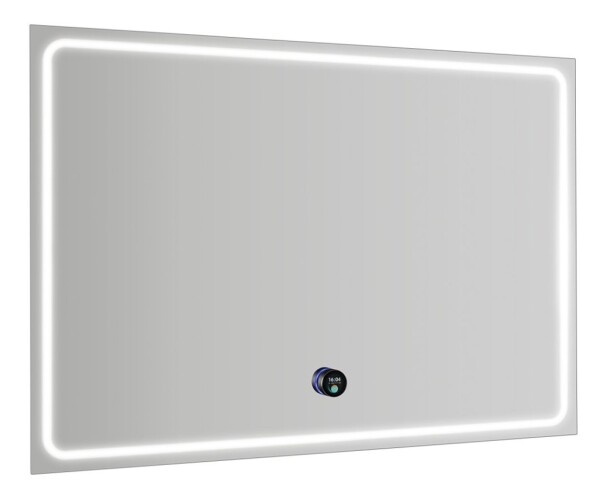 SAPHO - GEMINI zrcadlo s LED osvětlením 100x70cm, chytré funkce GM100K