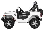 Mamido Elektrické autíčko Jeep Wrangler Rubicon 4x4 bílé