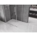 MEXEN/S - Velar sprchový kout, posuvné dveře 100 x 90, transparent, chrom 871-100-090-01-01