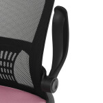 Dětská židle, houpací mechanismus, růžová síťovina, KA-K2006 PINK